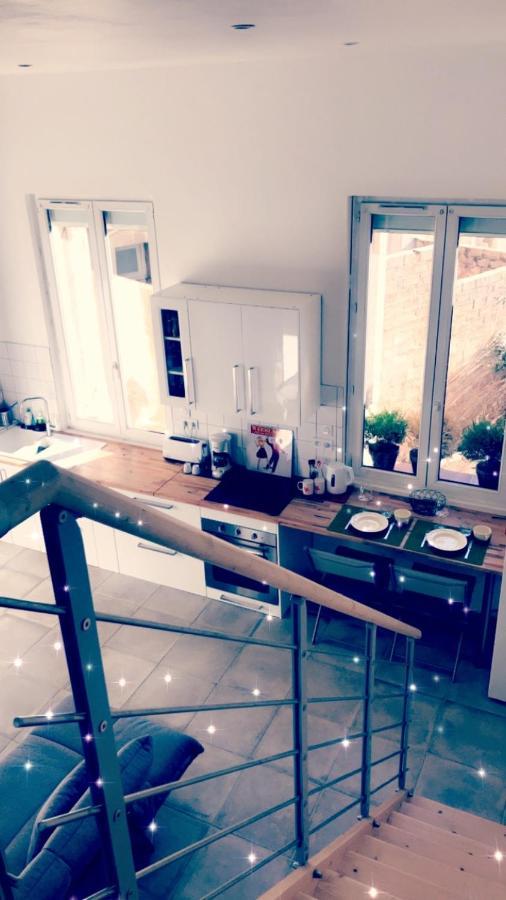 Grand Loft 73m2 Renové Centre Vue Jardin 8 Couchages Appartement Sète